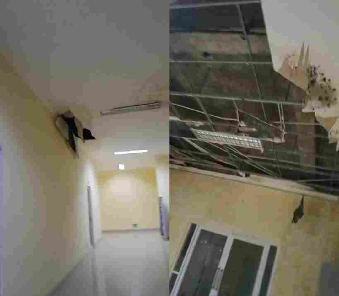 Miris! Plafon Jebol, Lorong Gelap – Inikah Pelayanan RS Sukajadi Banyuasin?