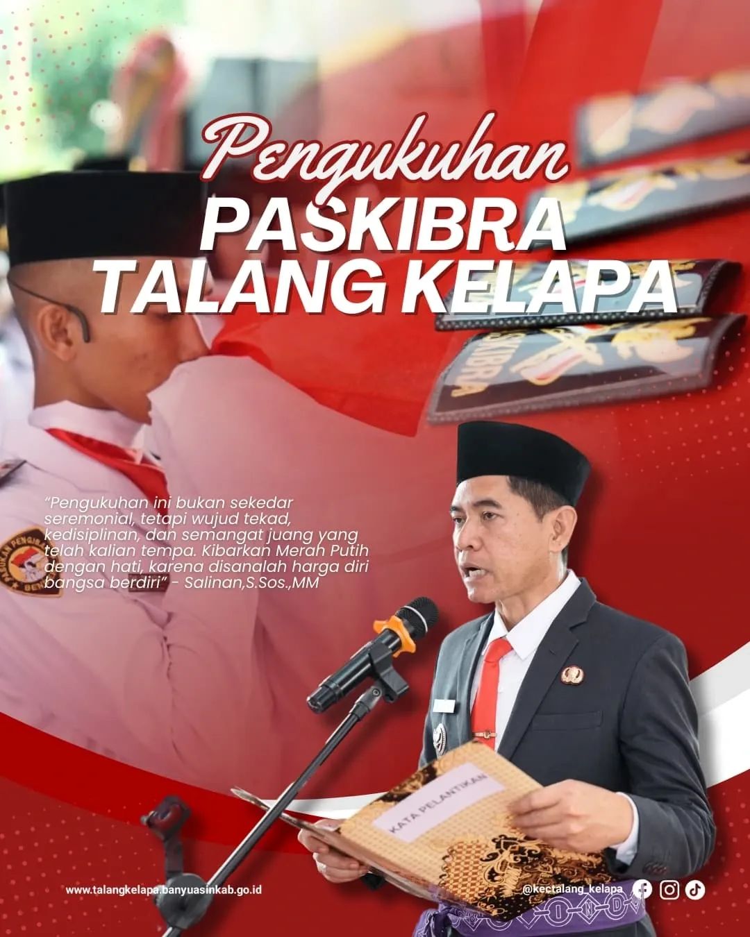 71 Putra-Putri Terbaik Talang Kelapa Siap Kibarkan Sang Merah Putih di HUT RI ke-80