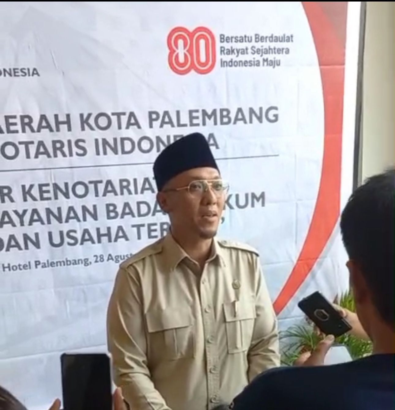 Anggota DPRD Palembang Dany Desrandy Shariff Tekankan Pentingnya Peran Notaris dalam PAD