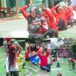 ASN Kemenag Banyuwangi Basah-Basahan Rayakan HUT RI ke-80