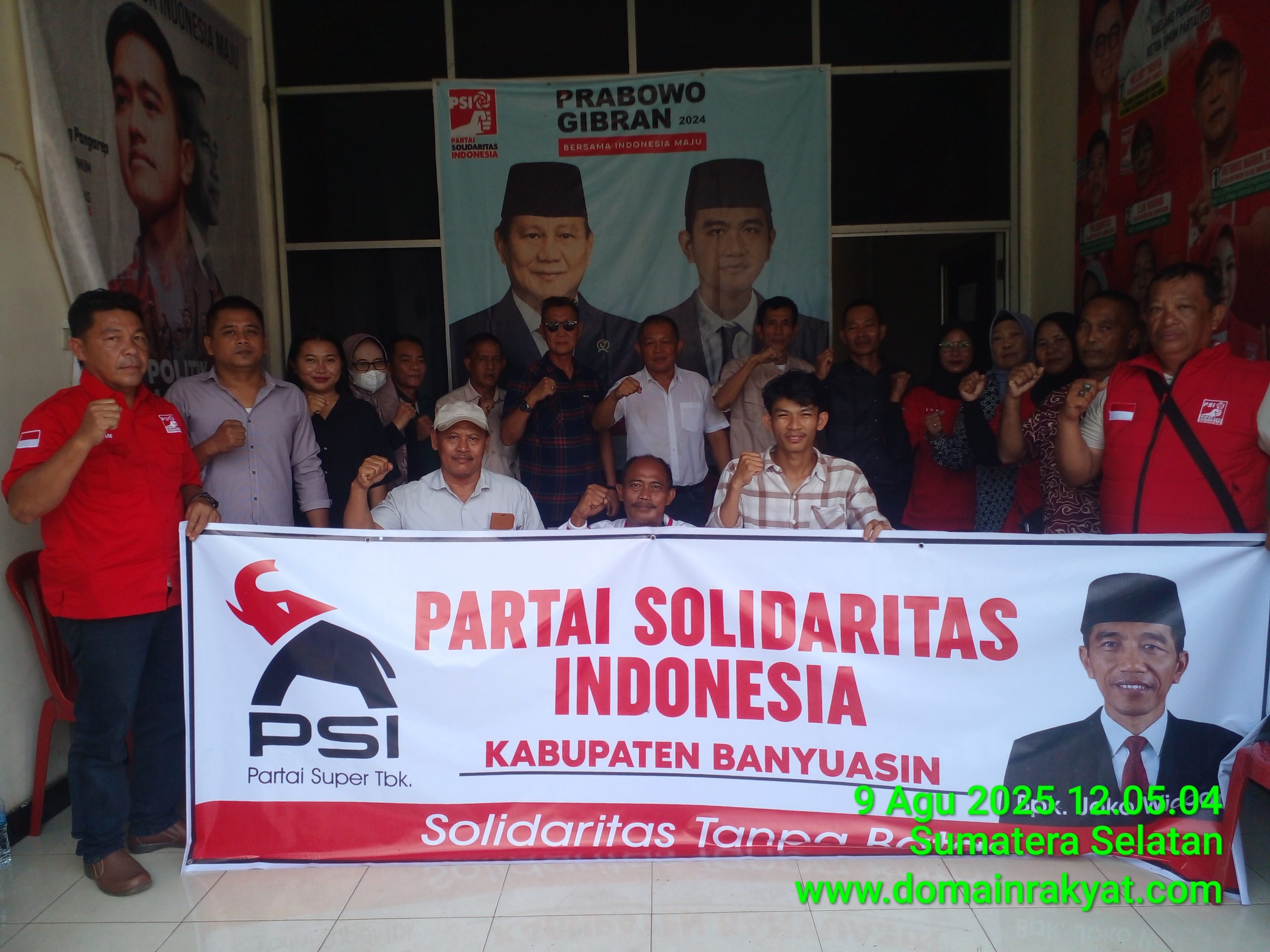 PSI Banyuasin Revisi Kepengurusan, Tokoh Masyarakat Ramai Bergabung