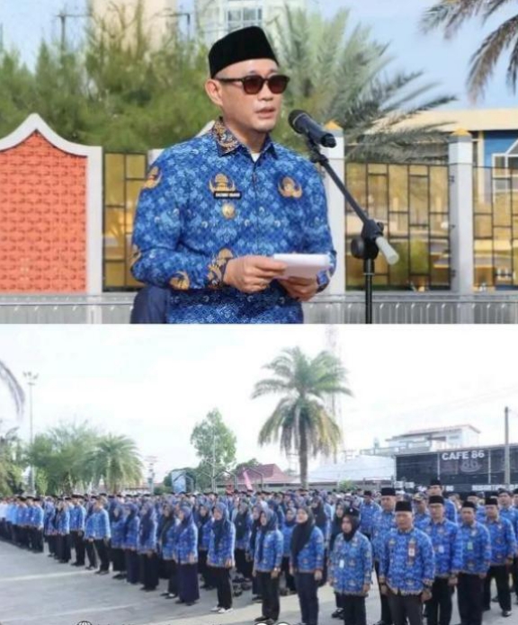 Pimpin Apel Bulanan, Wako : Disiplin Aparatur Sebagai Pondasi Kinerja ‎