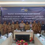 Polres Pasuruan dan AKD Bersatu Rapat Koordinasi Jaga Kondisifitas Wilayah