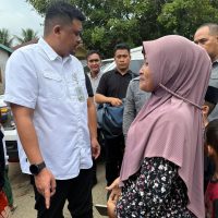 Masyarakat Desa Merantiomas Minta Dibangunnya Parit di Jalan Lintas Provinsi yang Terletak di Desa Merantiomas