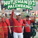 SEMARAK HUT SMANTA PALEMBANG KE 64 DENGAN JALAN SANTAI & PEMBAGIAN DOORPRIZE