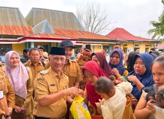 Wakil Wali Kota Buka Gerakan Pangan Murah untuk Kendalikan Inflasi di Lubuk Linggau