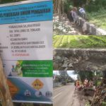 Bangunan Irigasi Diduga Tak Sesuai Spesifikasi, dan Minim Pengawasan dari Dinas Terkait.
