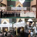 Khidmat, Polresta Banyuwangi Peringati Maulid Nabi Muhammad SAW di Masjid Roudhotul Jannah