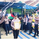 Penghormatan Terakhir Polres Sumenep Untuk Bripka Rahmat Hidayat yang Gugur dalam Tugas