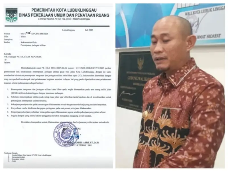 Walikota Yoppy: Tak Jalankan Rekomendasi, Stop Dulu Pengerjaan Infrastruktur Myrepublic