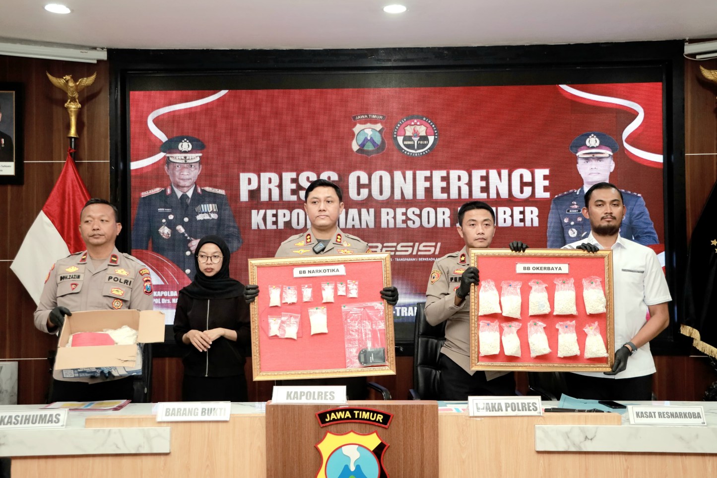 Polres Jember Bongkar Jaringan Narkoba 15 Tersangka Diamankan, Modus “Ranjau” Terkuak.