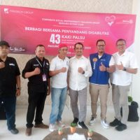 Pakuwon Group Berbagi 43 Kaki PalsuUntuk Penyadang Disabilitas,SE-Kota Surabaya