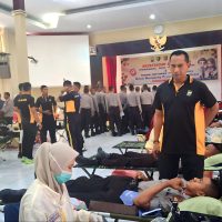 Misi Kemanusiaan SPN Polda Jatim Kumpulkan 170 Kantong Darah Wujudkan Program Kampus Sehat.