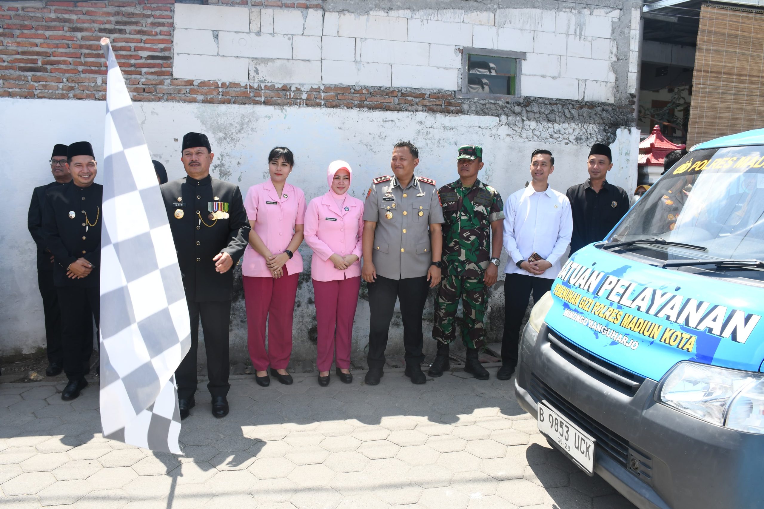 Polres Madiun Kota Launching SPPG Winongo Bukti Nyata Kepedulian Sosial.