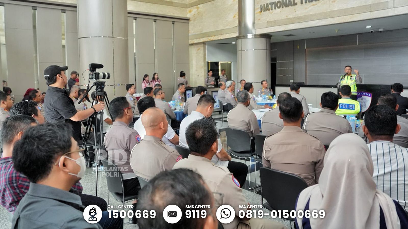 Kakorlantas Apresiasi Kinerja Jajaran Dorong Transformasi Digital ETLE dan Modernisasi Pelayanan Lalu Lintas.