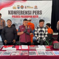 Program 10.000 CCTV Bantu Polres Pasuruan Kota Berhasil Ungkap Kasus Curanmor di 13 TKP.