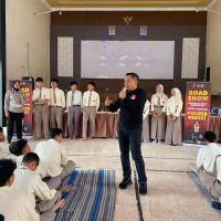 Polres Kediri Gelar Roadshow “Generasi Emas Produktif Tanpa Narkoba.