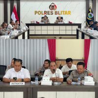 Cegah Tindak Kejahatan Polres Blitar Laksanakan Operasi Sikat Semeru 2025.