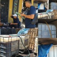 Mabes Polri Bongkar Gudang Penimbunan Solar Bersubsidi di Banyuwangi.