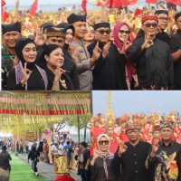 Polresta Banyuwangi Siagakan Ratusan Personel Amankan Festival Gandrung Sewu 2025.