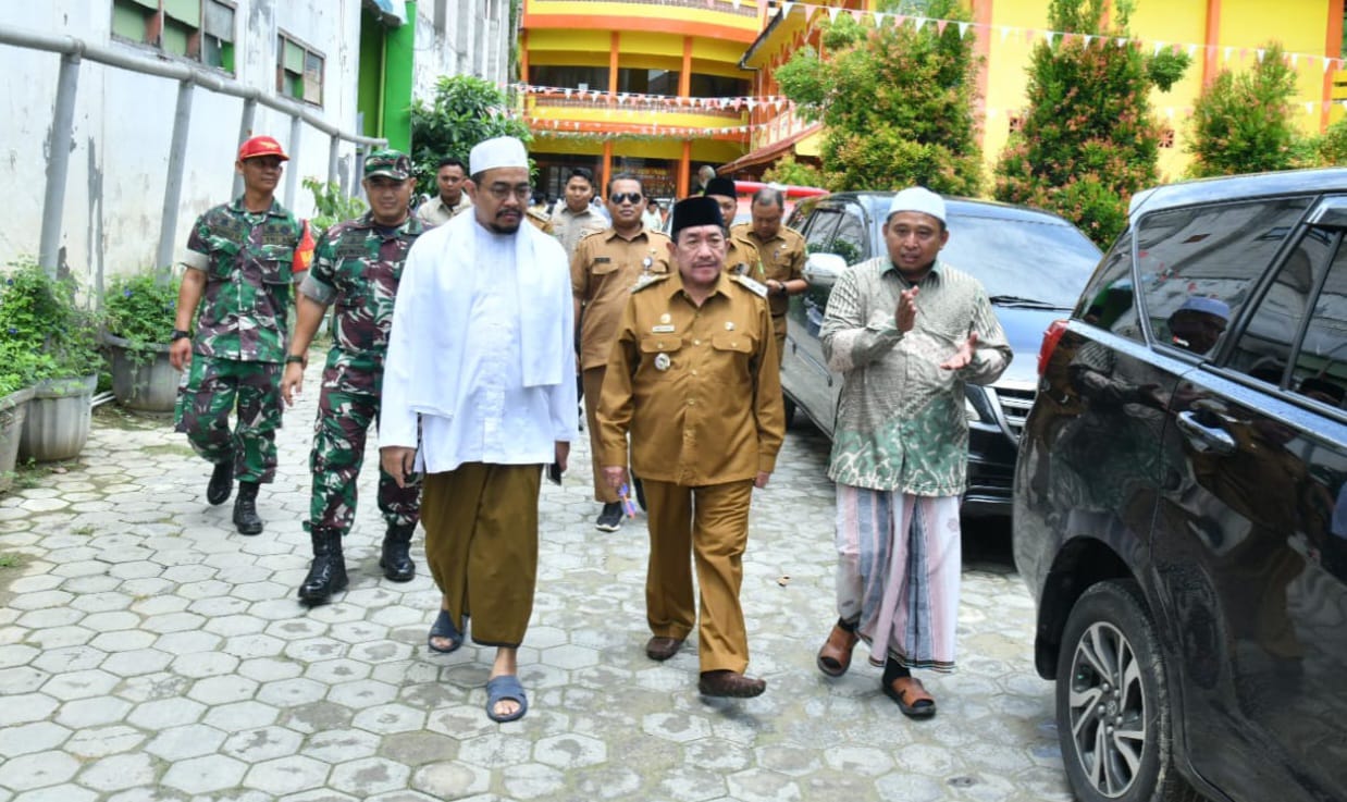 Wabup Sumenep Turun Langsung Tinjau Ponpes Al-Amien Prenduan, Banjir Tahunan Dicarikan Solusi Permanen