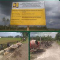 Diduga Proyek Rehabilitasi Jaringan Tersier di Wringinrejo Tidak Tepat Sasaran.