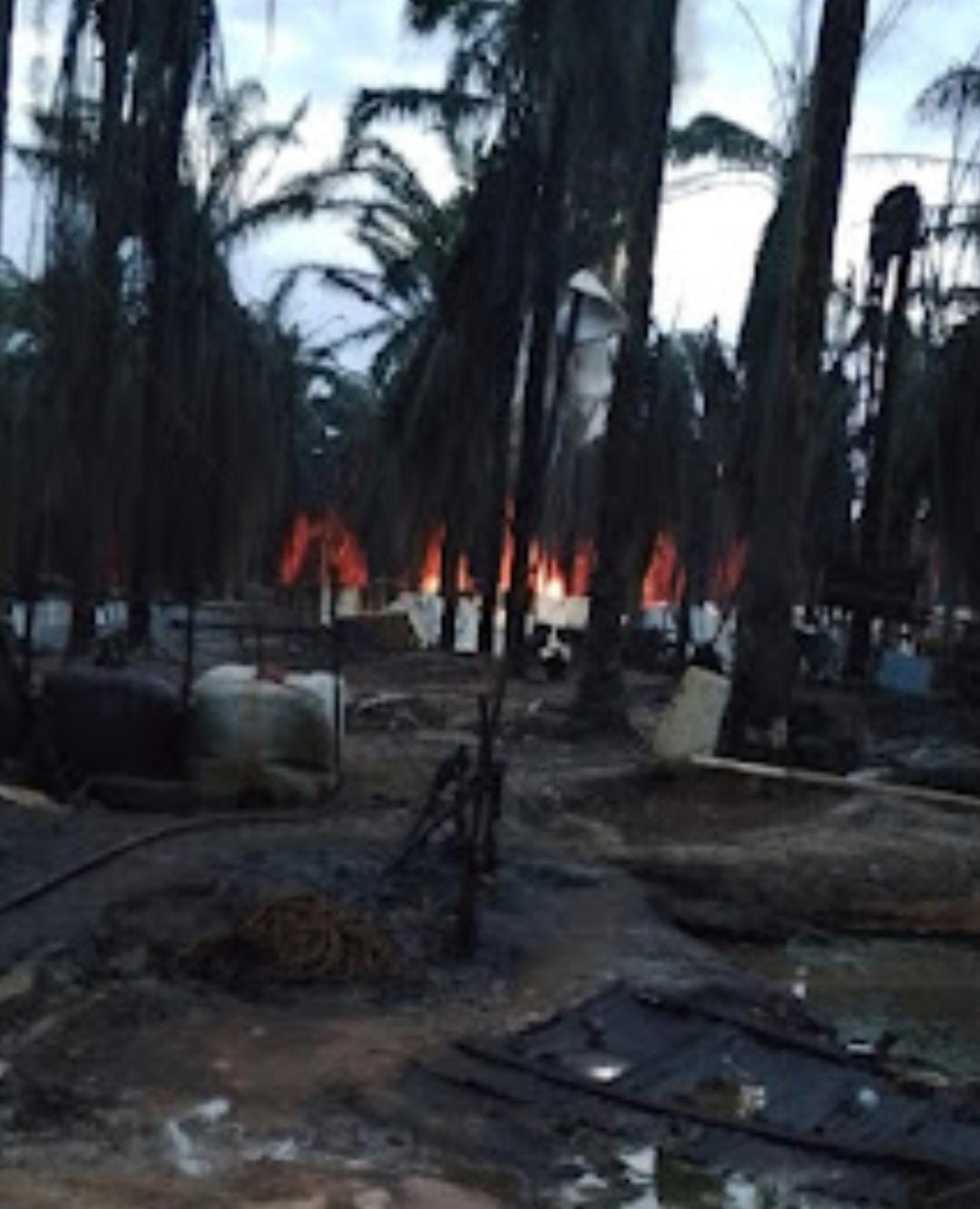 Sumur Minyak Ilegal Kembali Terbakar, APH Diduga Tutup Mata