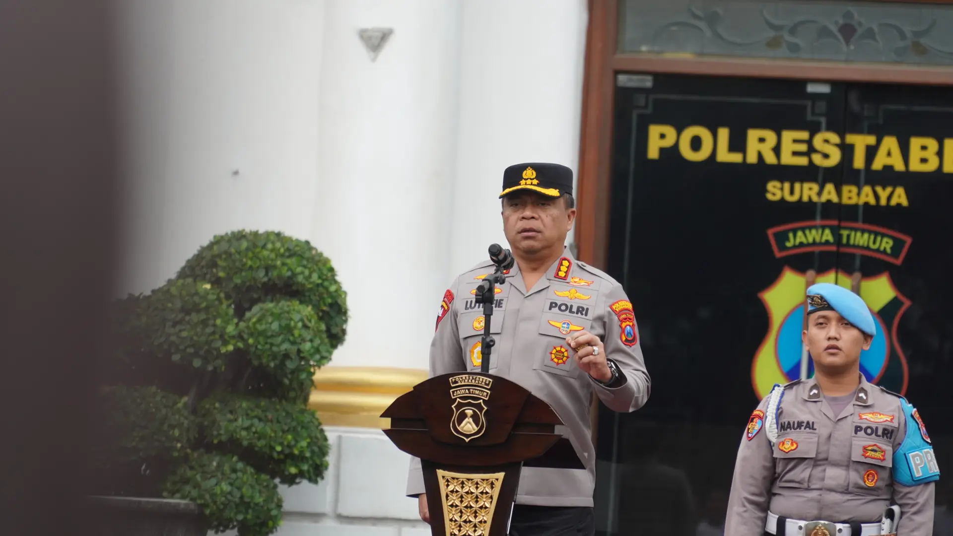 Polrestabes Surabaya Luncurkan Patroli Houfbereau Bersinar Tegaskan Pelayanan 24 Jam.