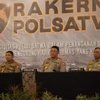 70 Polisi Satwa Ikuti Rakernis Ditpolsatwa di Pasuruan.