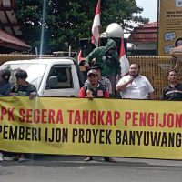 Aksi Damai Jilid II, Puskaptis Banyuwangi “Gruduk” Kantor DPU CKPP: Soroti Dugaan Permainan Mini Kompetisi