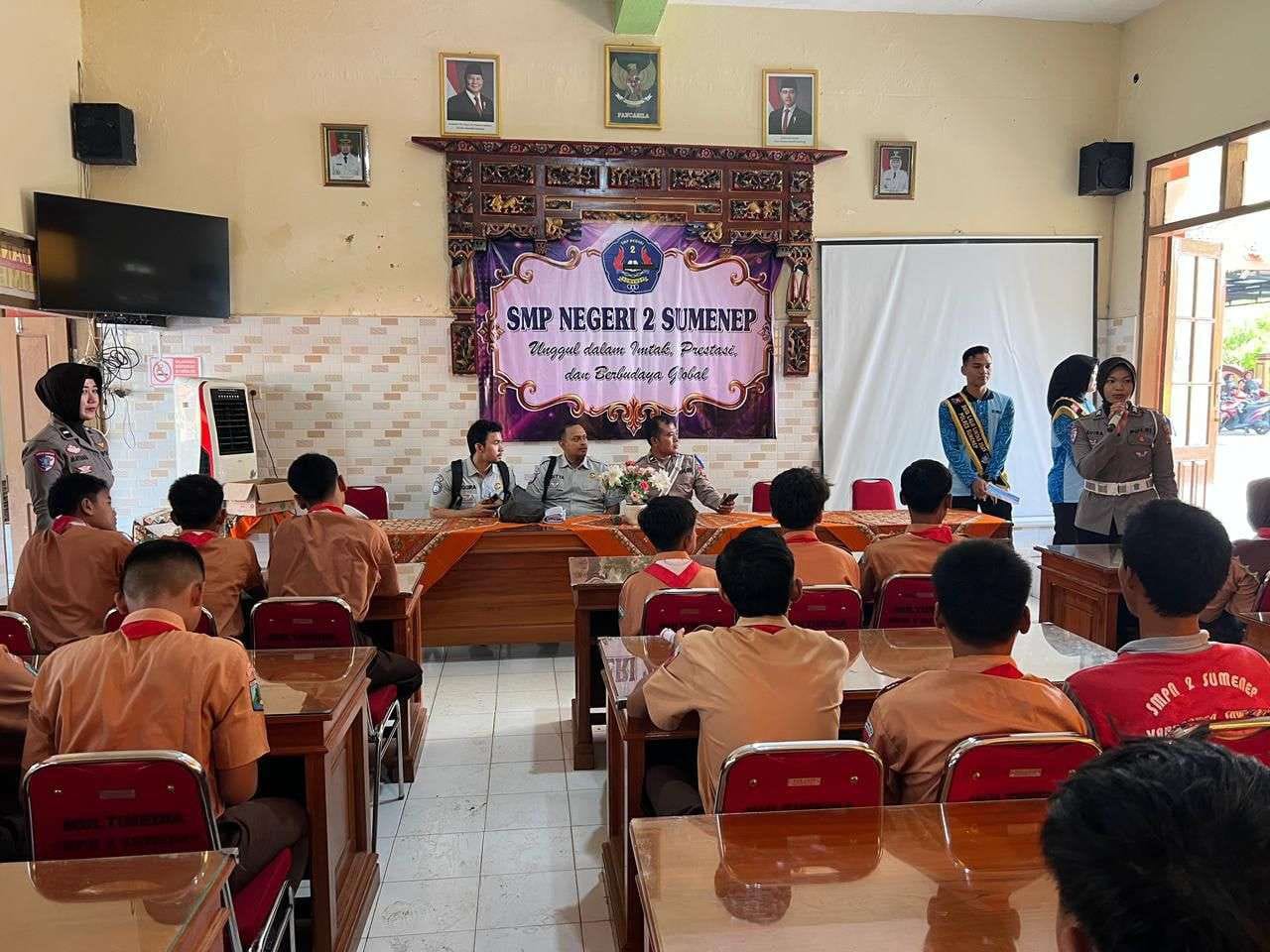 Operasi Zebra Semeru: Satlantas Sumenep Tanamkan Budaya Tertib Lalu Lintas di Kalangan Pelajar