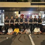 Tim Presisi Polres Metro Bekasi Kota Amankan 8 Remaja Diduga Hendak Tawuran