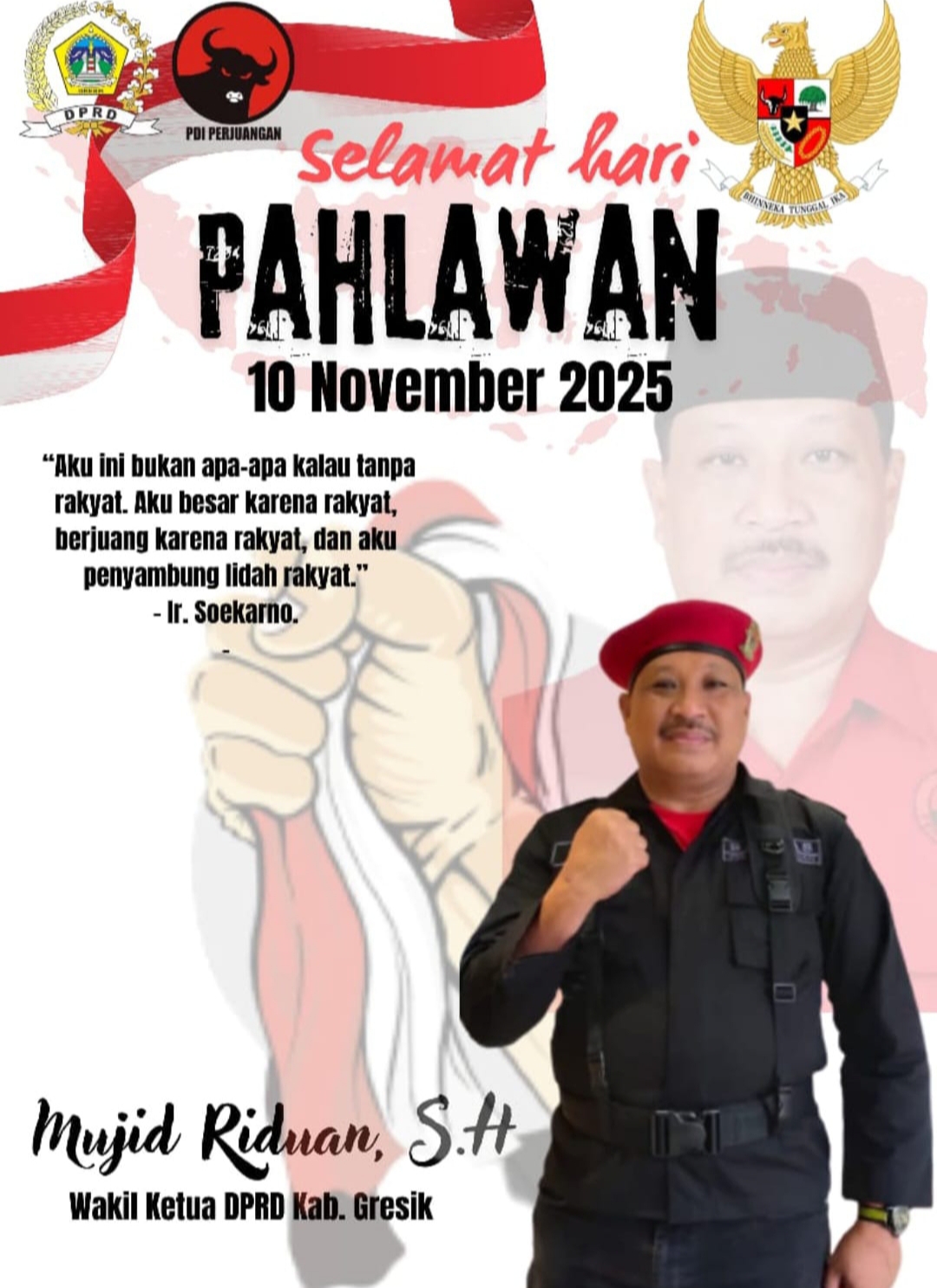 Mujid Riduan: Semangat Pahlawan Harus Dihidupkan Lewat Kerja Nyata dan Persatuan Rakyat