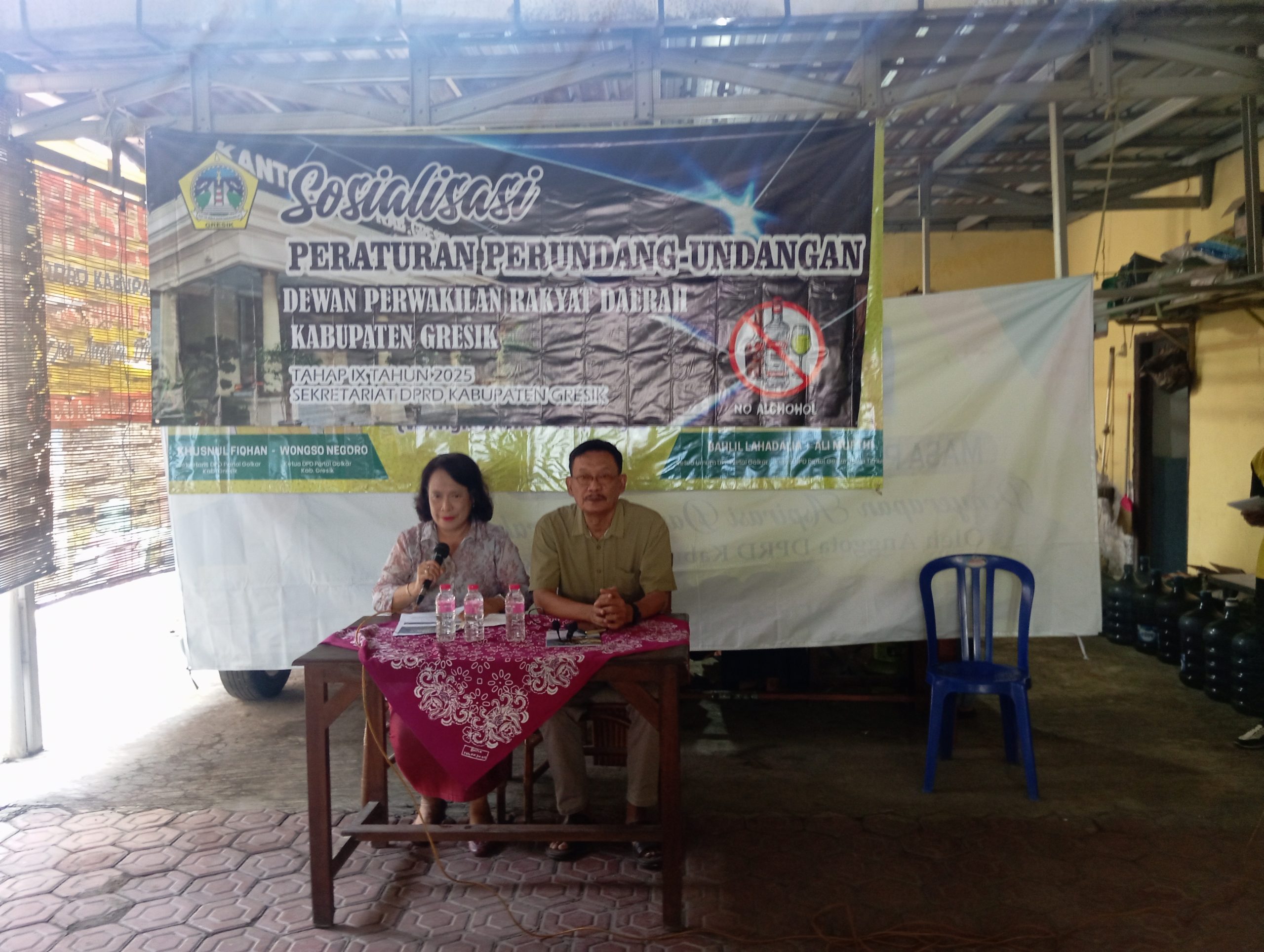 Sosialisasi peraturan perundang -undangan Dewan Perwakilan Rakyat Daerahb Kab Gresik