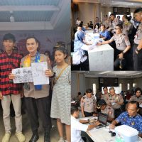 Polresta Malang Kota dan Serdik Sespimma Gelar Donor Darah di Hari Kesehatan Nasional 2025.