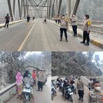 Polda Jatim Himbau Warga Tetap Waspada Antisipasi Letusan Sekunder Gunung Semeru.