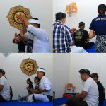 Warga Binaan Lapas Banyuwangi yang Beragama Hindu Melaksanakan Persembahyangan Hari Raya Kuningan.