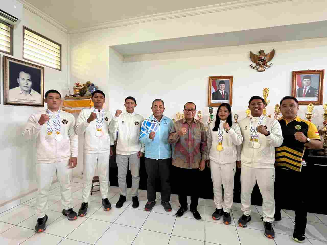 Bawa Pulang Medali SEA Games 2025, Empat Atlet Kabaddi UPMI Bali Kembali ke Kampus