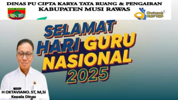 Kepala dinas PU ciptakaria kab.musirawa