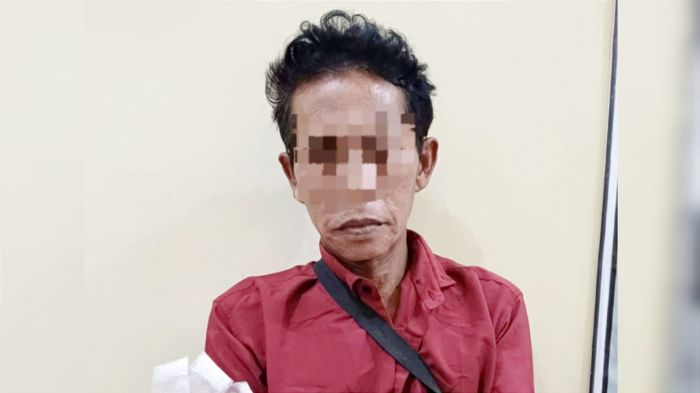 Polsek Talango Amankan Pria 55 Tahun yang Diduga Jadikan Kamar Rumahnya Tempat Konsumsi Sabu
