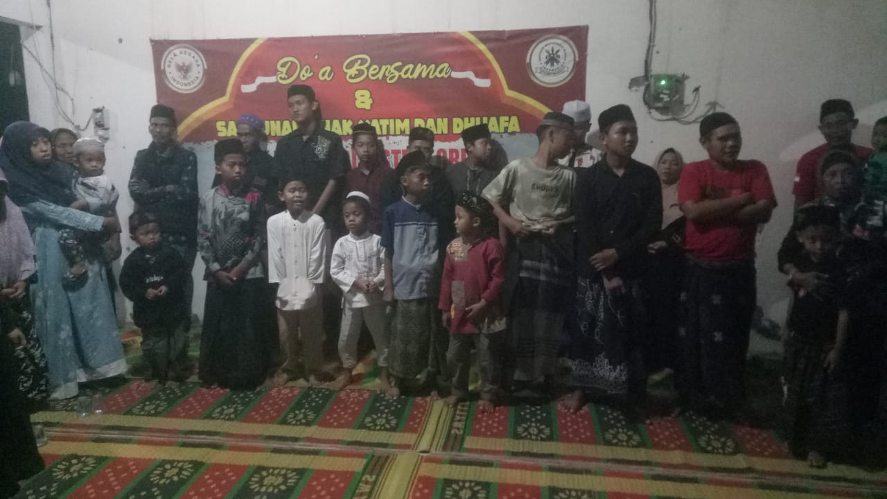 GMBI distrik Gresik Tetap jaya dan Maju Rutinitas santunan GMBI