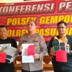 Polsek Gempol Tangkap Lima Pelaku Curanmor dan Curemas Yang Beroperasi di Wilayah Gempol