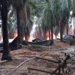 Sumur Minyak Ilegal Terbakar Diduga Milik Oknum ASN PUPR