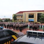 Polres Sumenep Tegaskan Kesiapan Nataru Melalui Apel Operasi Lilin Semeru 2025