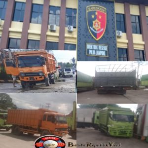 Polda Lampung Segera Menyelidiki Dan Menindak Lanjuti Adanya Pemberitaan Dugaan kendaraan Mitsubishi Fuso Orange dan Hino Louhan Hijau Ngecor Solar Subsidi