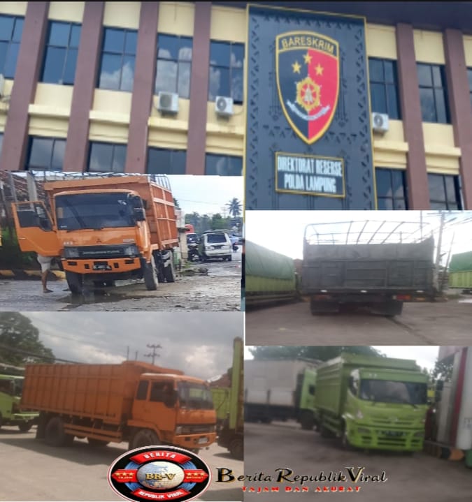 Polda Lampung Segera Menyelidiki Dan Menindak Lanjuti Adanya Pemberitaan Dugaan kendaraan Mitsubishi Fuso Orange dan Hino Louhan Hijau Ngecor Solar Subsidi