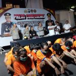 Polrestabes Surabaya Ungkap 43 Kasus Curanmor dalam Dua Bulan, 42 Tersangka Diringkus