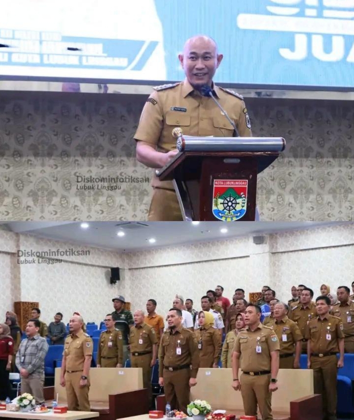 Wali Kota Lubuk Linggau Launching Logo dan Sistem Booking Lapangan Olahraga (SIBOLA) JUARA, Dorong Digitalisasi dan Transparansi Pelayanan Publik