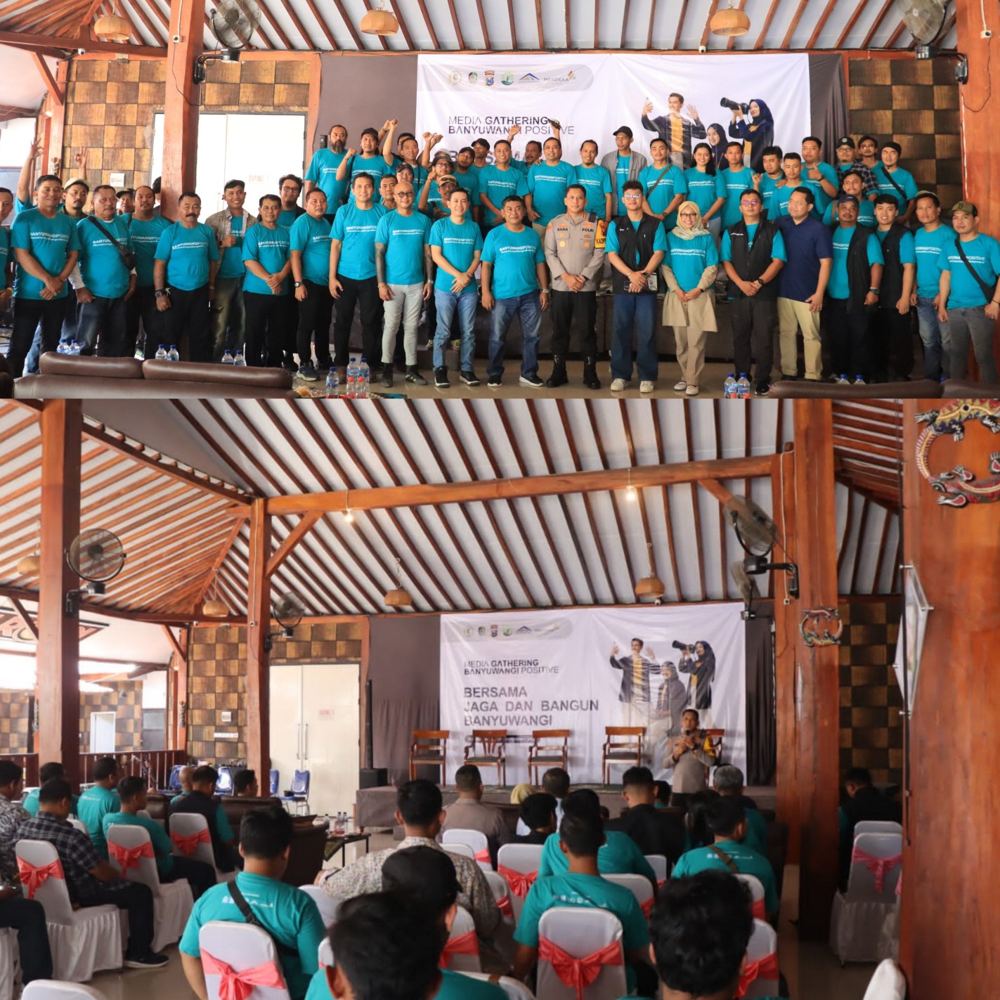 Polresta Banyuwangi Sinergi dengan Komunitas Bentengi Ruang Digital.