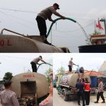 Polres Sumenep Salurkan Bantuan Air Bersih untuk Warga Desa Pinggirpapas.